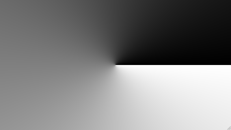 This gradient has something paper-clippy about it. Conic gradient