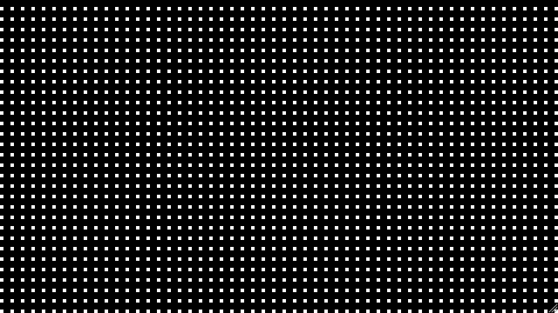 The squares created by running the function at each X,Y position Drawing some squares