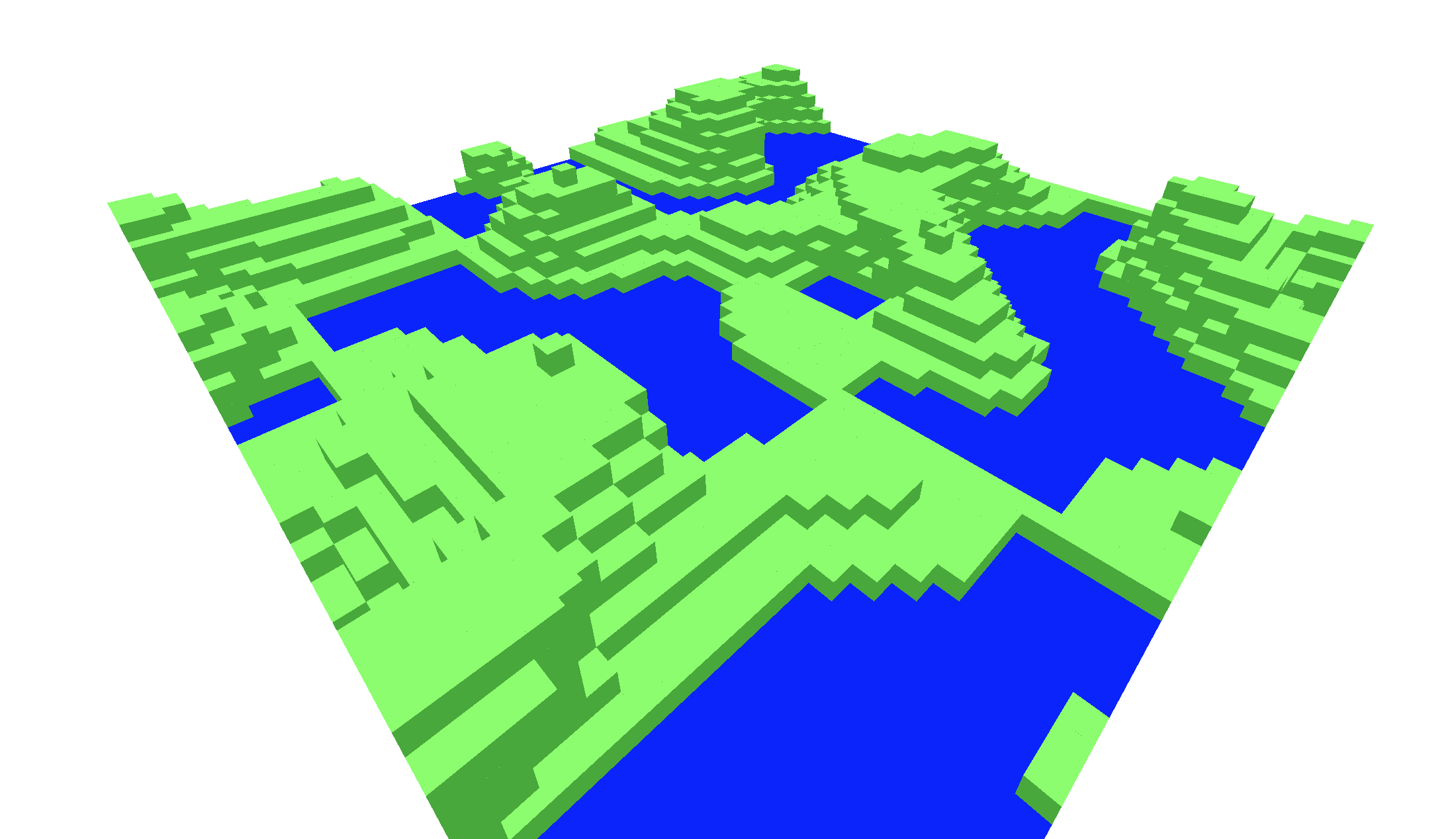 Experiment 1: Three.js Voxel terrain